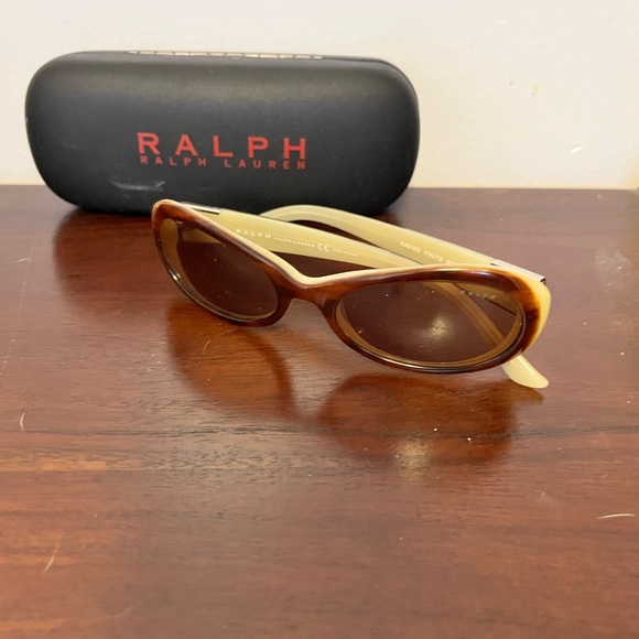 Ralph Lauren two-tone sunglasses. - Picture 2 of 10